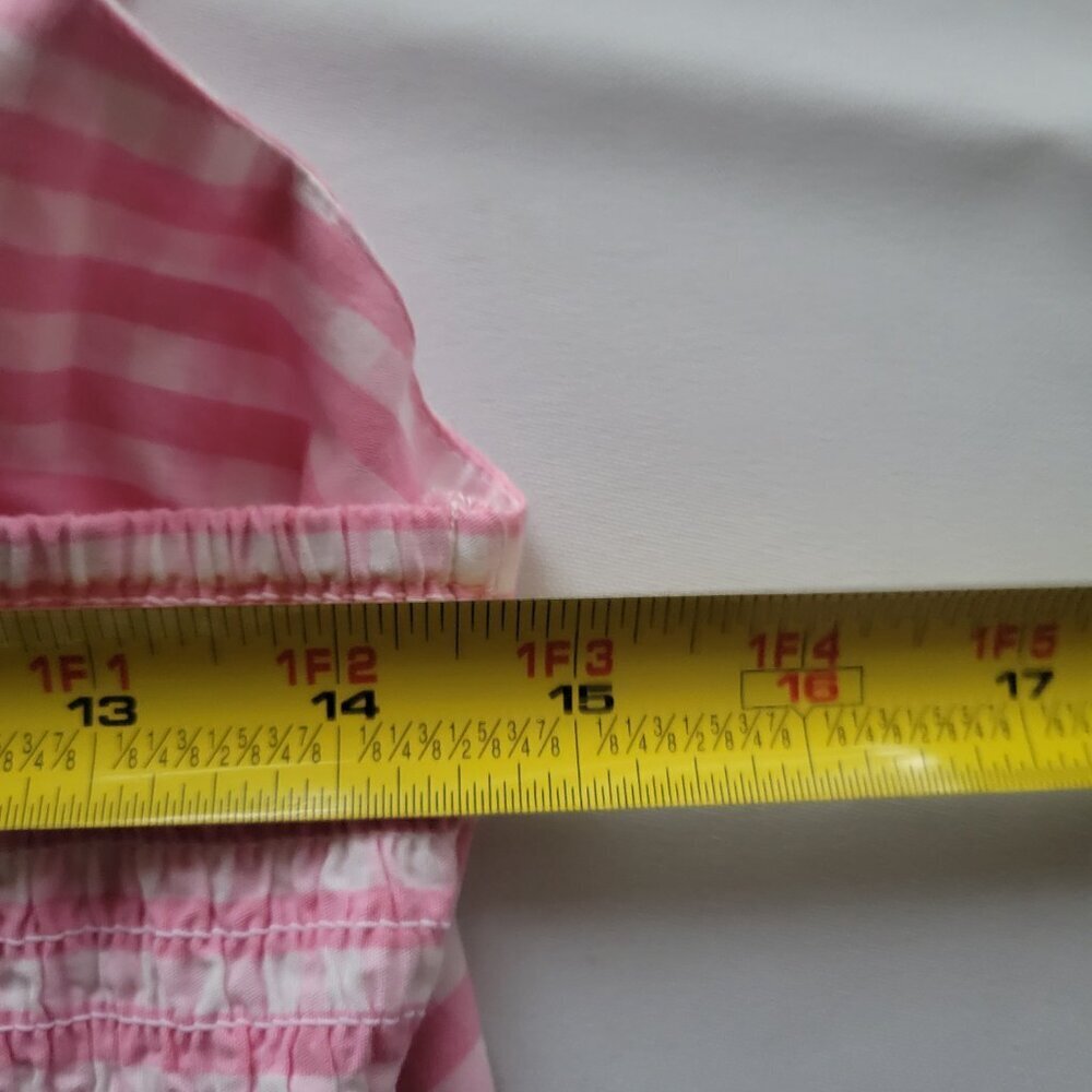 NWT- Crown & Ivy Gingham Color Block Tiered Maxi Smocked Back Dress (S: M) - Picture 2 of 15